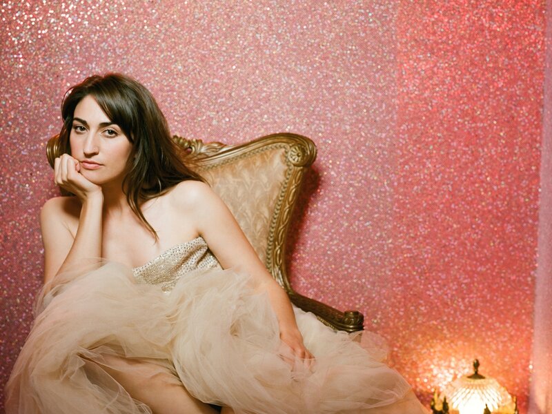 Woman in Tulle Dress — Pink, Dramatic, Photograph