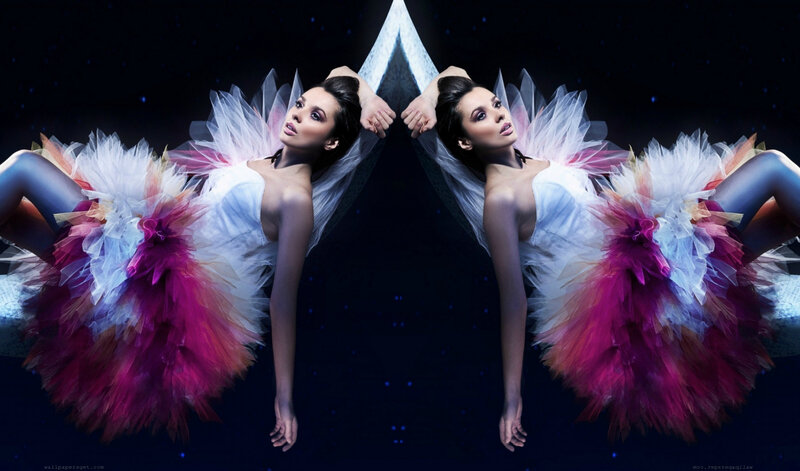 Woman in Tutu Costume