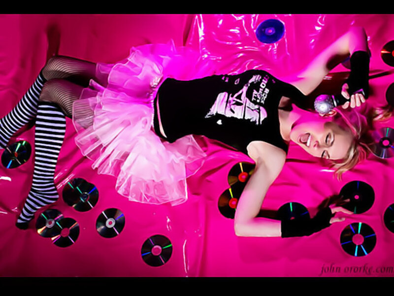 Woman in Tutu Lying