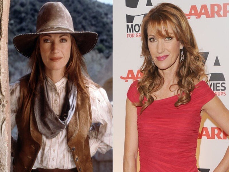 Woman in Two Different Outfits — Brown