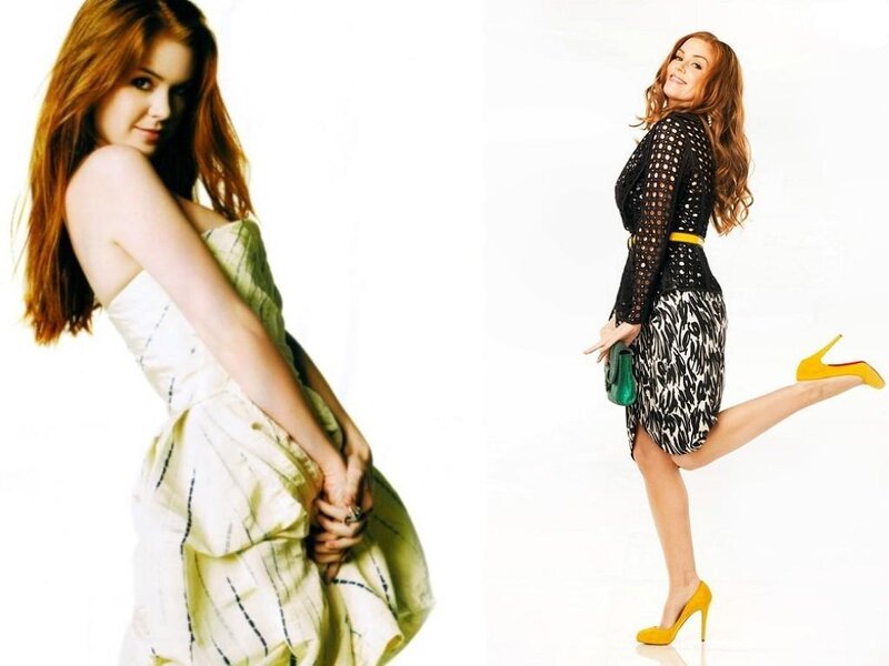 Woman in Two Dresses — White, Playful