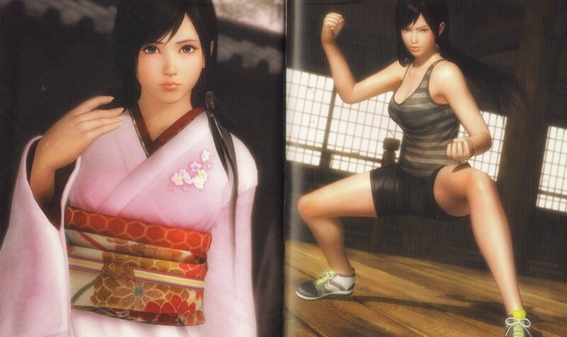 Woman in Two Outfits — Pink, Calm