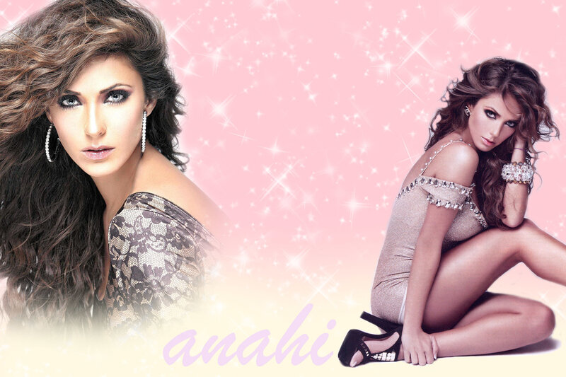 Woman in Two Poses — Pink, Glamorous