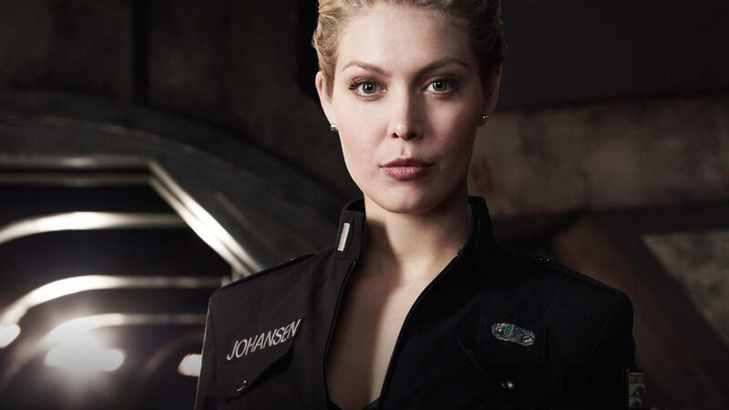 woman in uniform with car