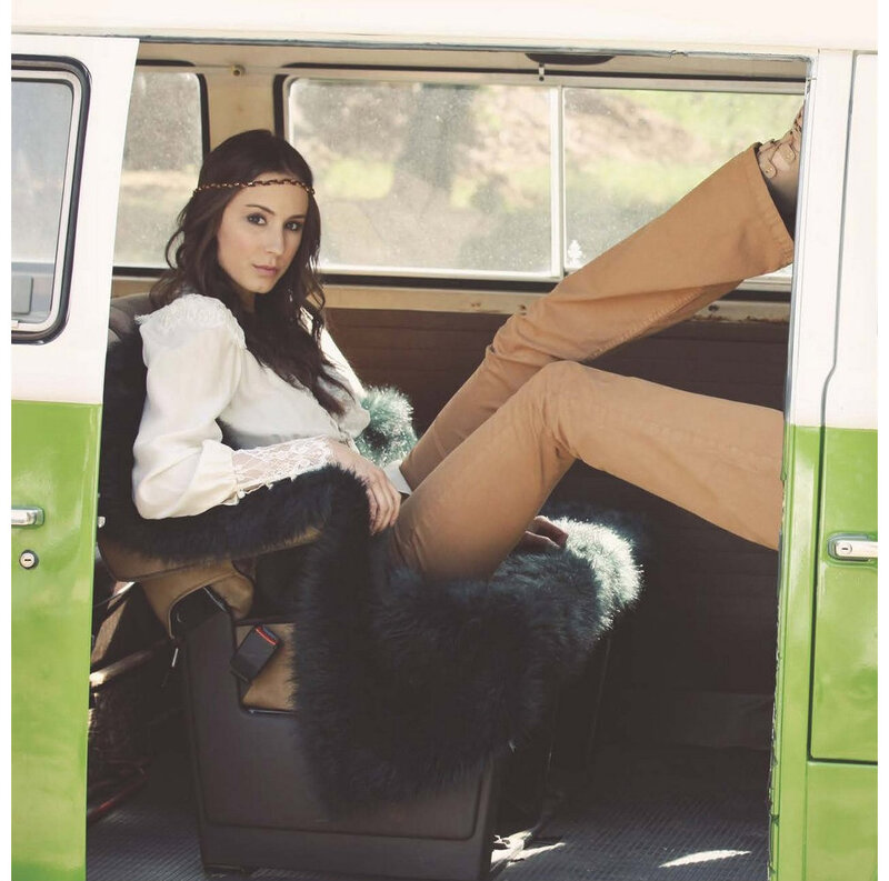 Woman in Van