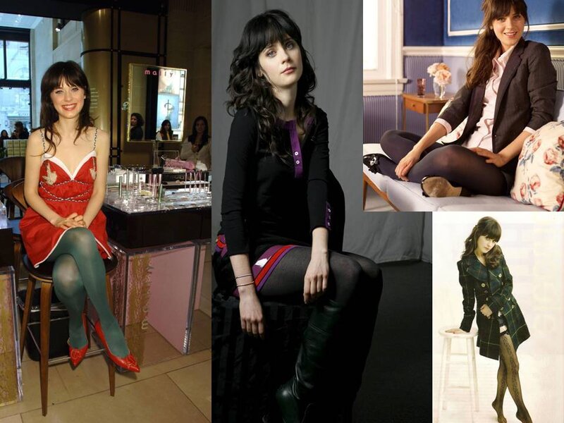 Woman in Various Outfits — Black, Casual