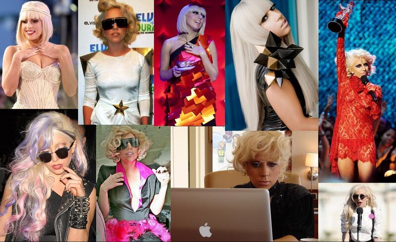 Woman in Various Outfits — White, Dramatic