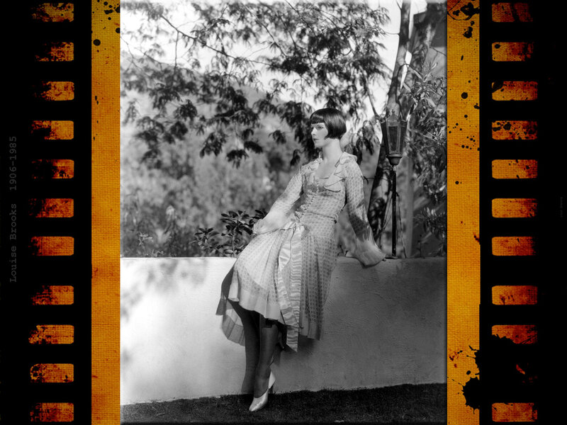 Woman in Vintage Dress — Black, Serene
