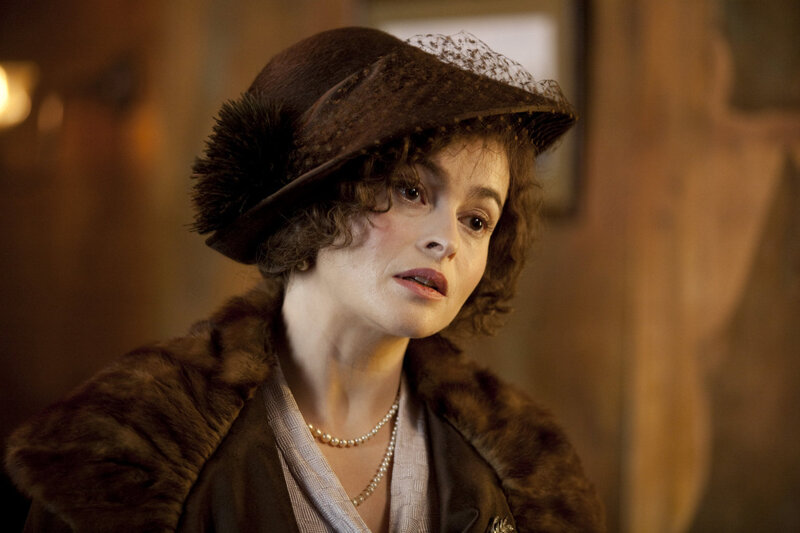 Woman in Vintage Hat — Brown