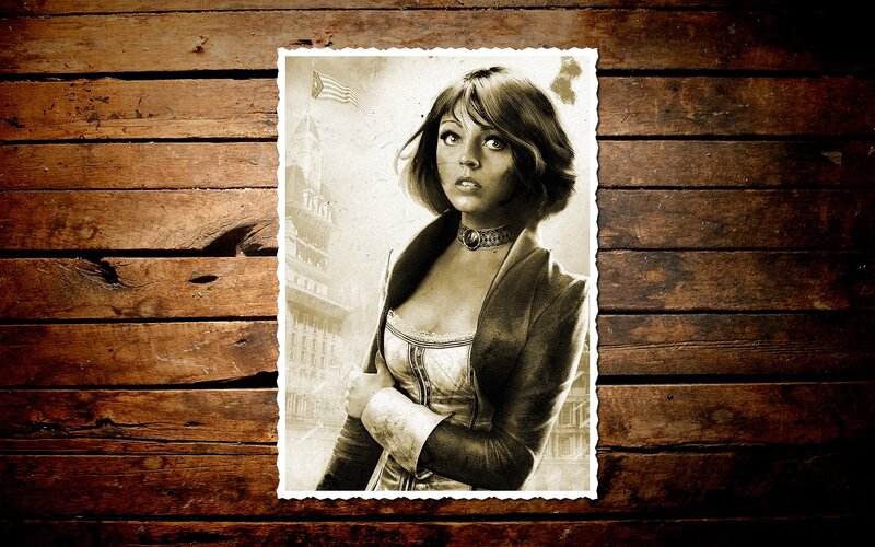 woman in vintage-style portrait