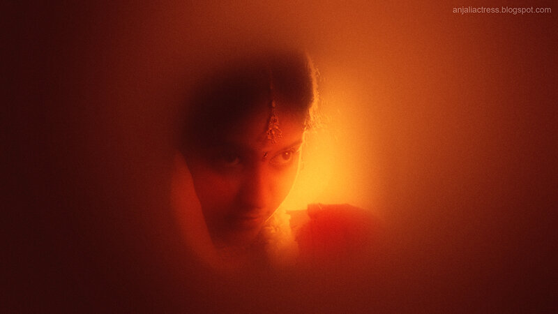 Woman in Warm Light — Orange