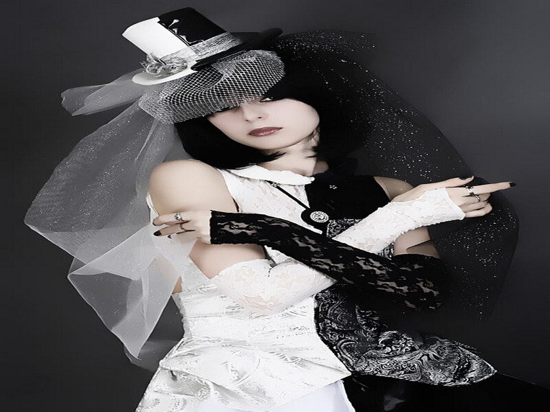 woman in wedding attire