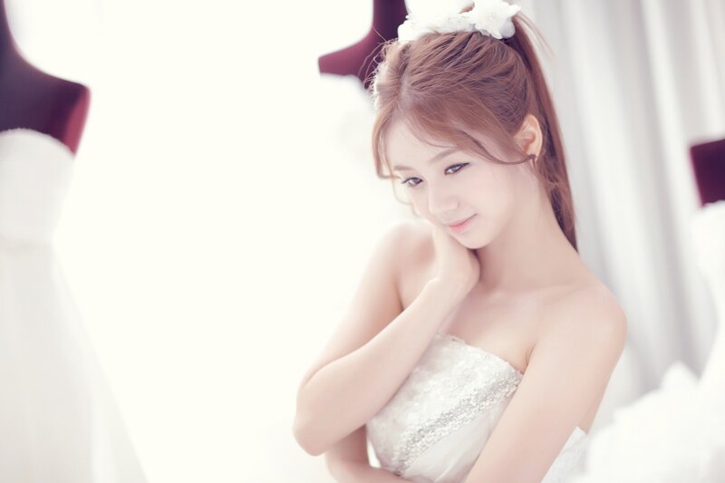woman in wedding dress