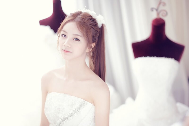 woman in wedding dress