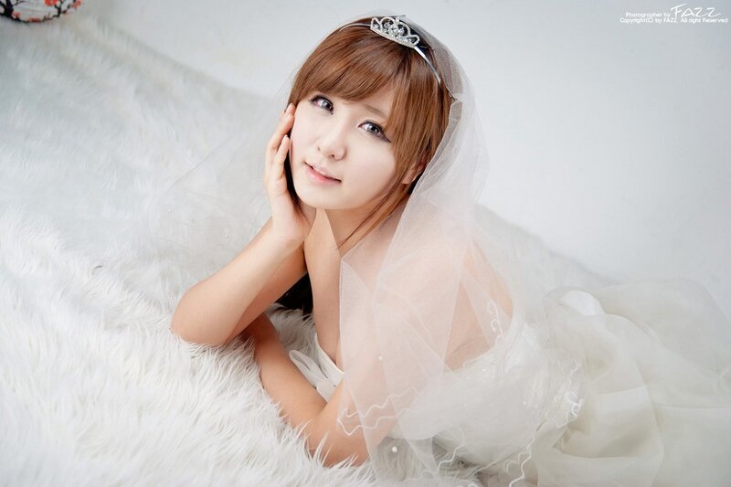 woman in wedding dress