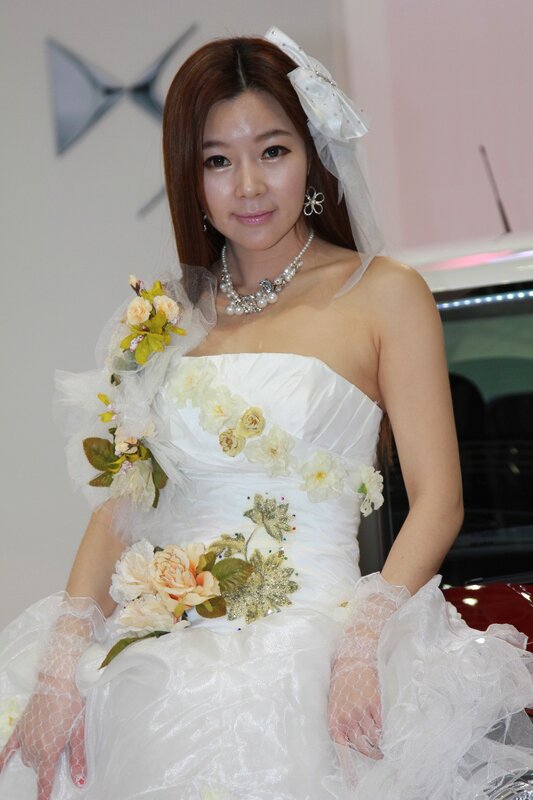 woman in wedding dress