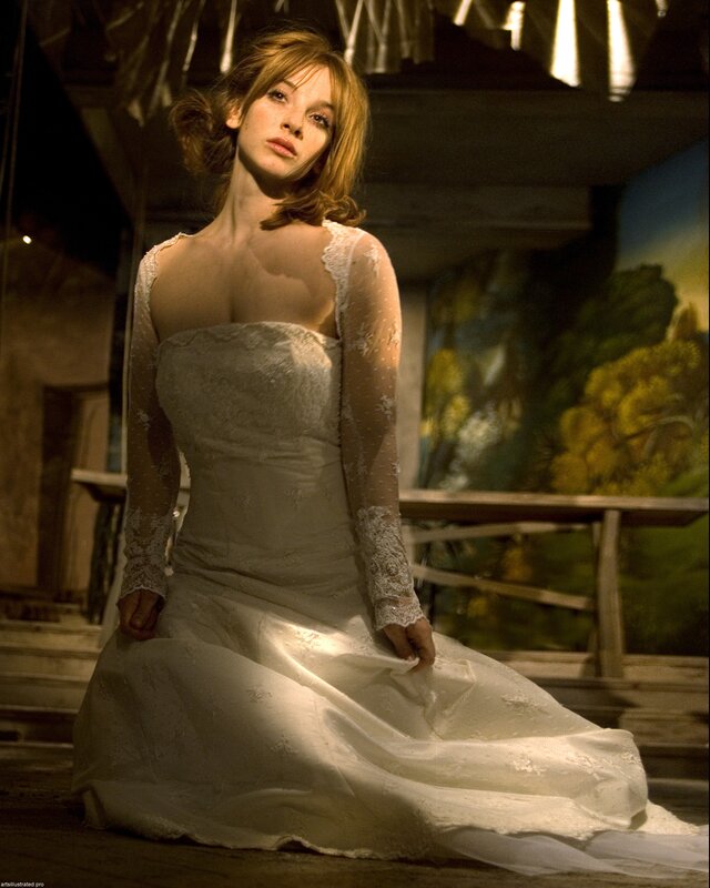 woman in wedding dress
