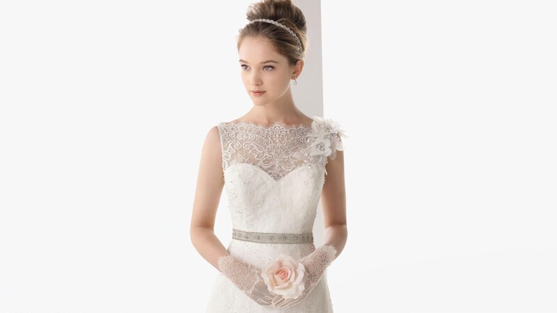 woman in wedding dress