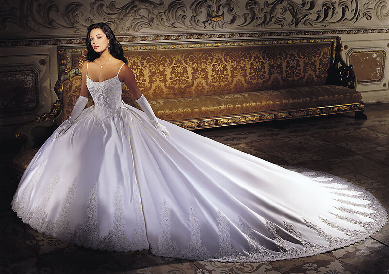 woman in wedding dress