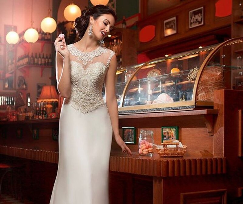 Woman in Wedding Dress — White, Elegant, Night