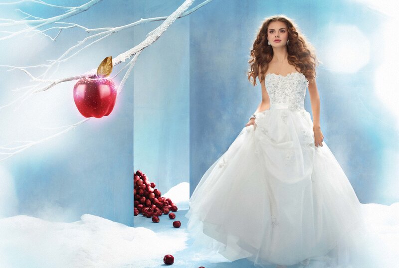 Woman in Wedding Dress — White, Fantastical