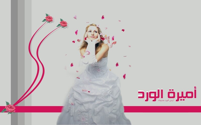 woman in wedding dress with roses