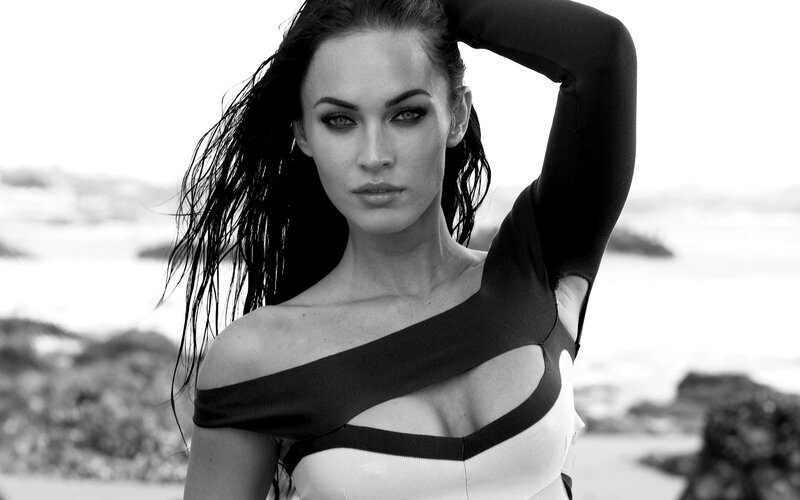 Woman in Wetsuit — Black, Dramatic