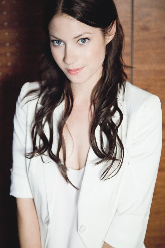 woman in white blazer