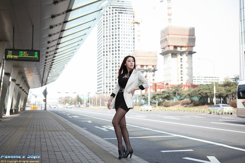Woman in White Blazer — Urban