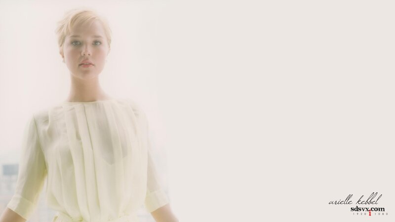 woman in white blouse