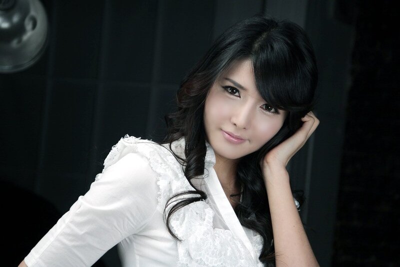 woman in white blouse