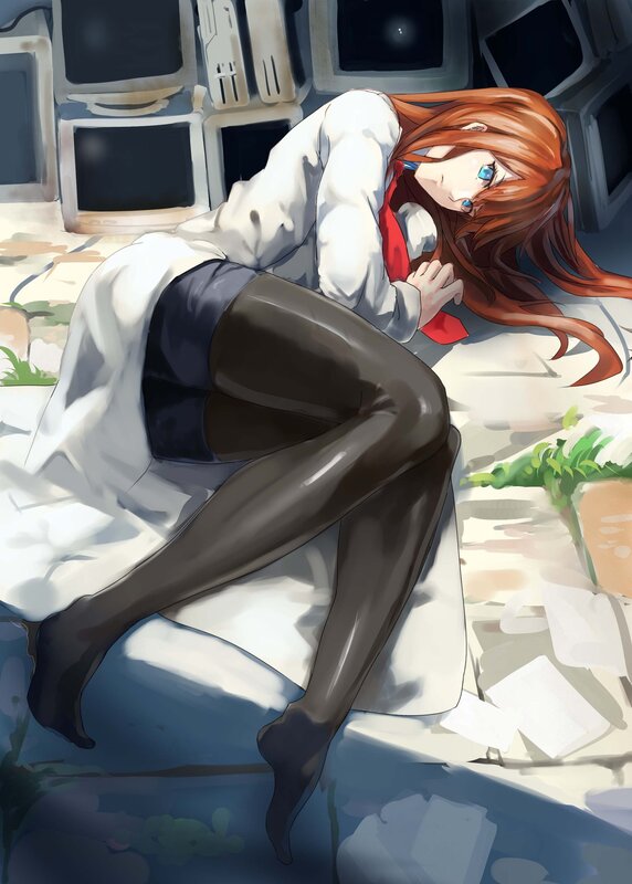 Woman in White Coat — Calm, Anime