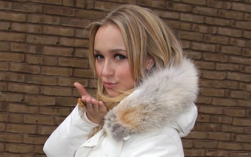 Woman in White Coat — Playful