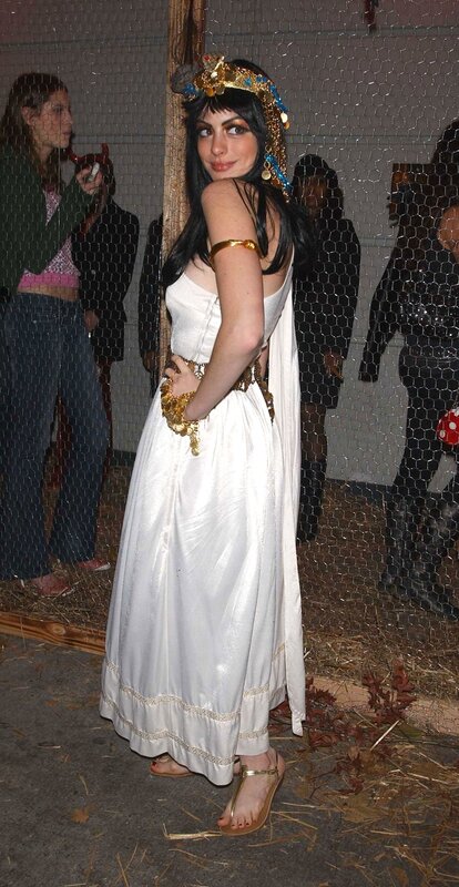 woman in white costume