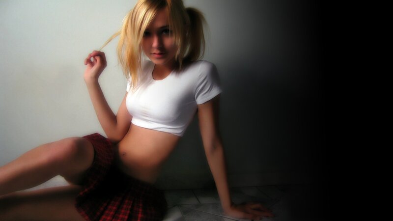 woman in white crop top