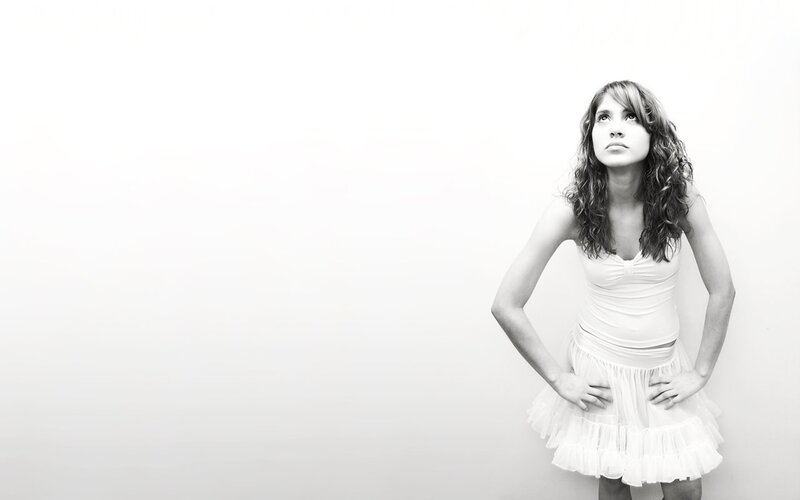 woman in white dress