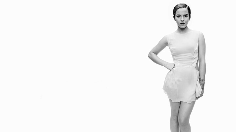 woman in white dress