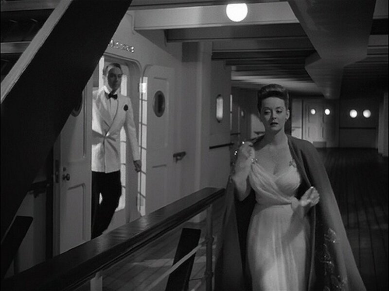 Woman in White Dress — Black, Dramatic, Night, Photograph, Man in Tuxedo