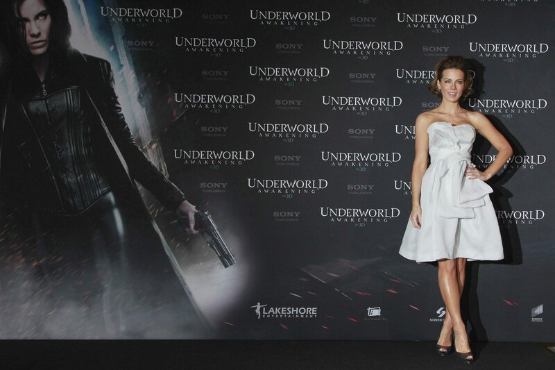 Woman in White Dress — Black, Dramatic, Photograph, Poster