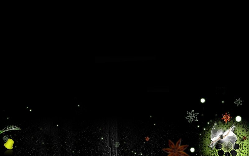 Woman in White Dress — Black, Dreamy, Night, Digital Art