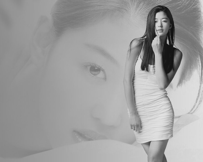 Woman in White Dress — Black, Serene, Photograph, Hair