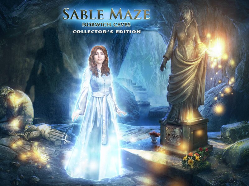 Woman in White Dress — Blue, Mysterious, Digital Art, Statue