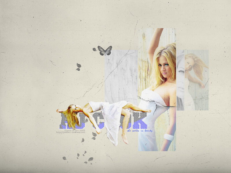 woman in white dress collage