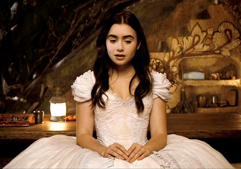 Woman in White Dress — Dramatic, Photograph, Lantern