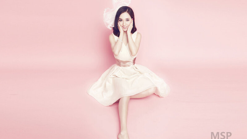 Woman in White Dress — Pink, Playful, Photograph