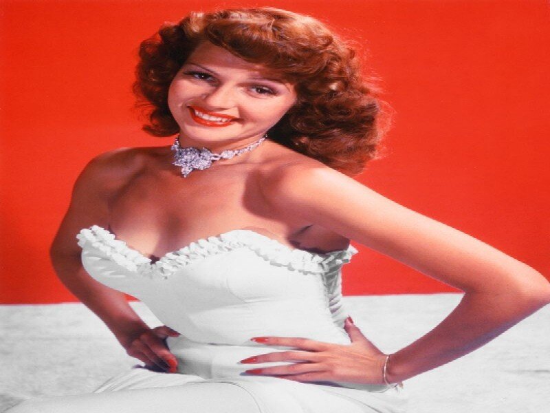 Woman in White Dress — Red, Confident, Photograph