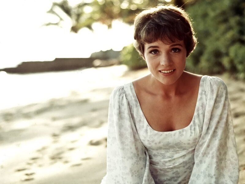 Woman in White Dress — Serene, Afternoon, Photograph, Beach, Trees