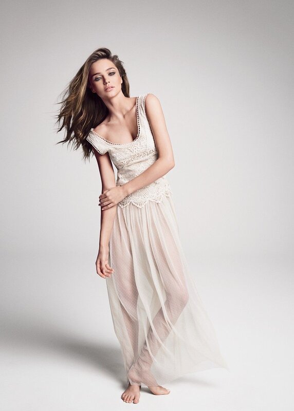 Woman in White Dress — Serene, Photograph, Bare Feet, Studio