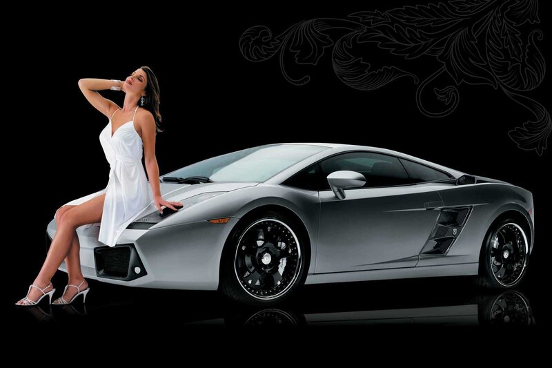 Woman in White Dress — Silver, Dramatic