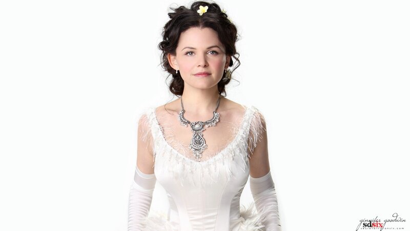 woman in white feather dress